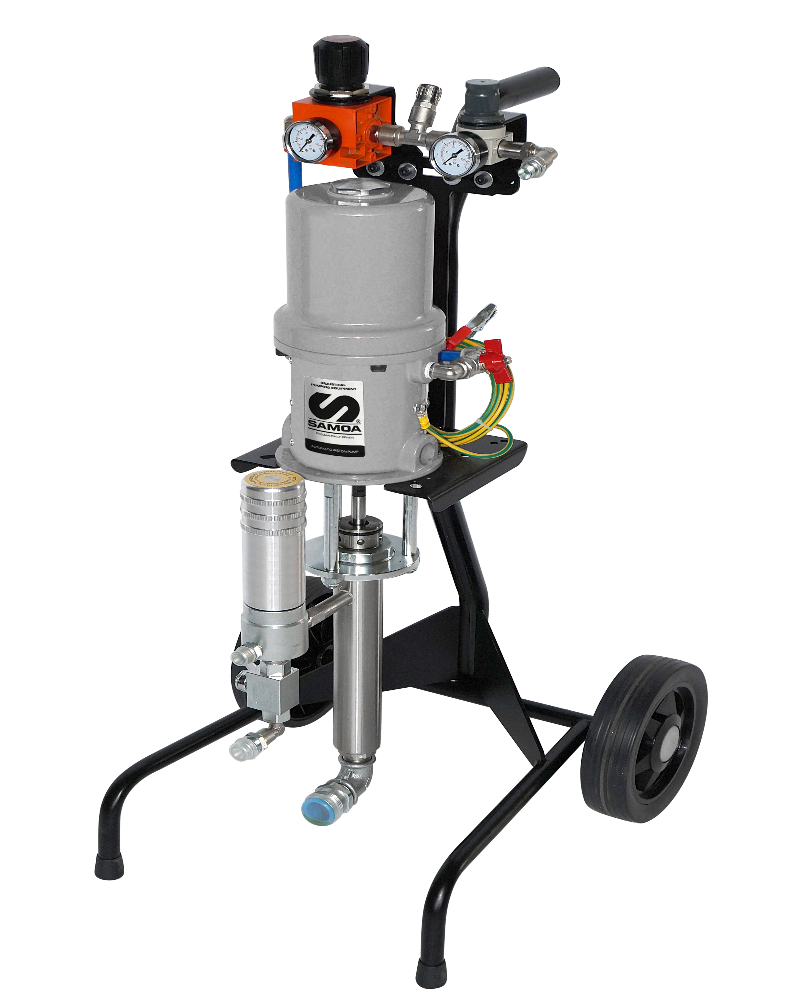 Equipos air assited SAMOA 2 neumatica piston vega
