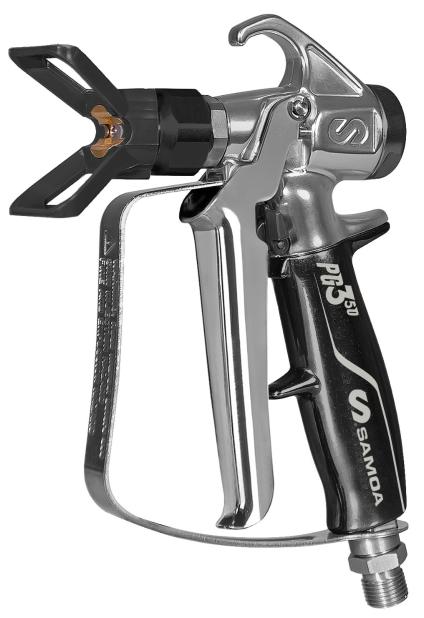 PISTOLA PG350 CON GATILLO DE 4 DEDOS, CONEXIÓN DE ENTRADA 1/4" NPSM + PORTABOQUILLAS 7/8" 1 PISTOLA PG350 CON GATILLO DE 4 DEDOS, CONEXIÓN DE ENTRADA 1/4" NPSM + PORTABOQUILLAS 7/8"